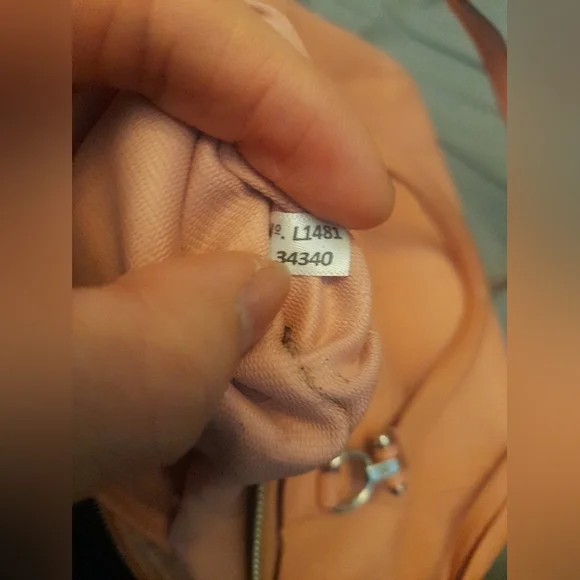 COACH 34340 PRAIRIE SATCHEL PEBBLE LEATHER Crossbody BAG In Coral - Picture 12 of 15